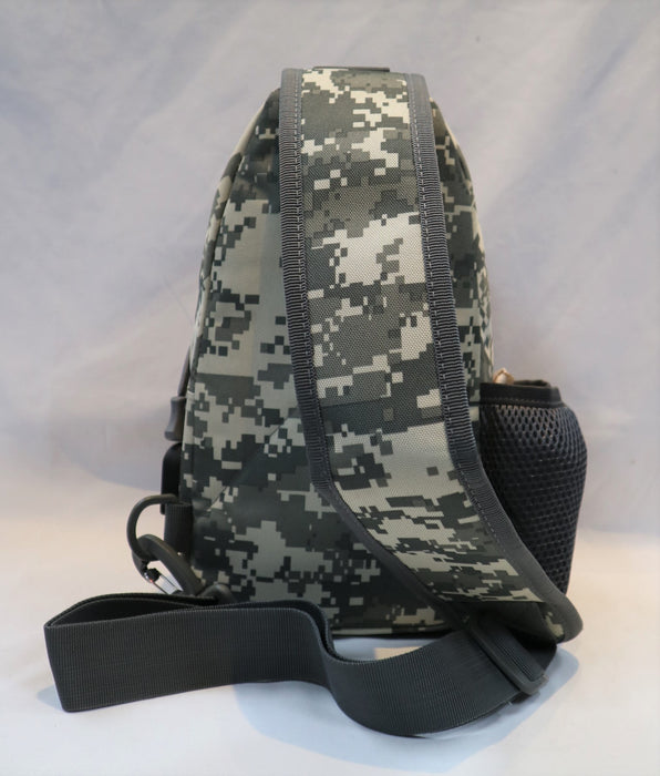 C-36056-3 Waist Bag-Grey Camou