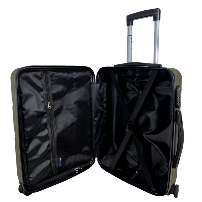 L-6822-3-pc(20'24"28") PC Luggage-Green