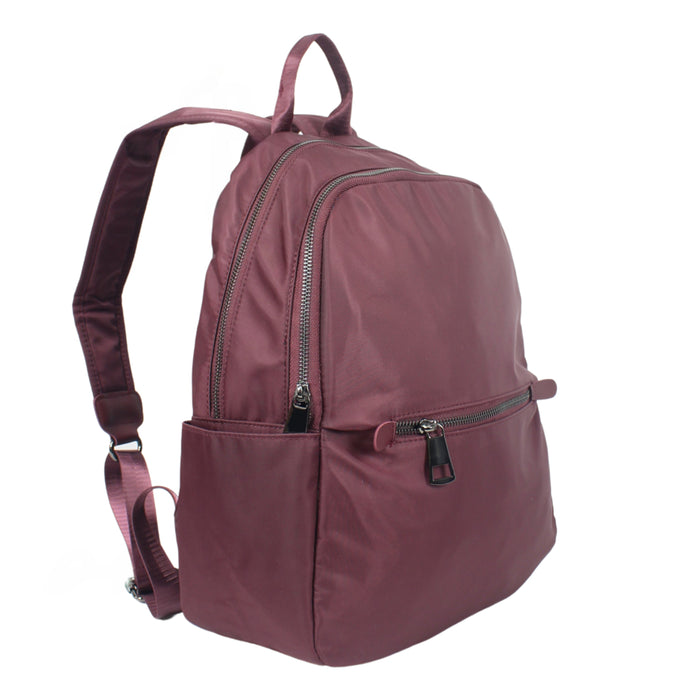 14.5 Inch Backpack Brown School Bookbag Commuter Travel Daypack B2006