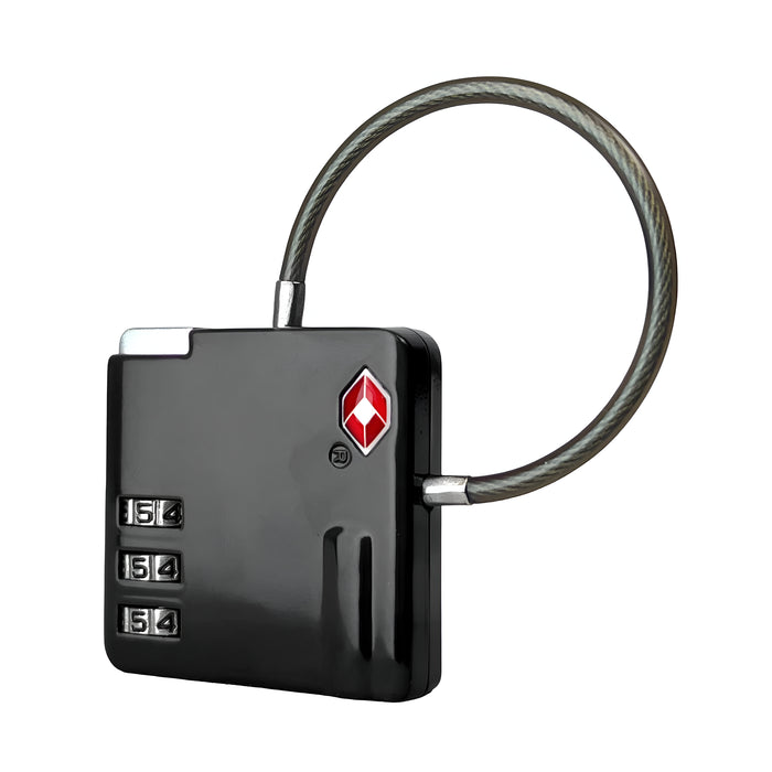 SKG 529B TSA 3-Dial Lock-Black