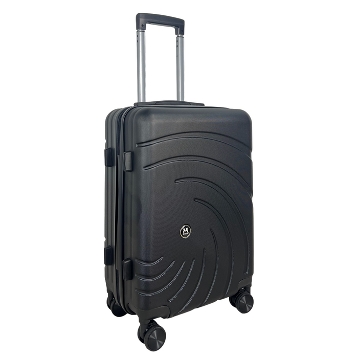 L-6822-3-pc(20'24"28") PC Luggage-Black