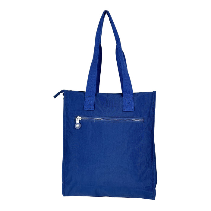 T-B 8753 Tote & Cross Body Bag-Navy