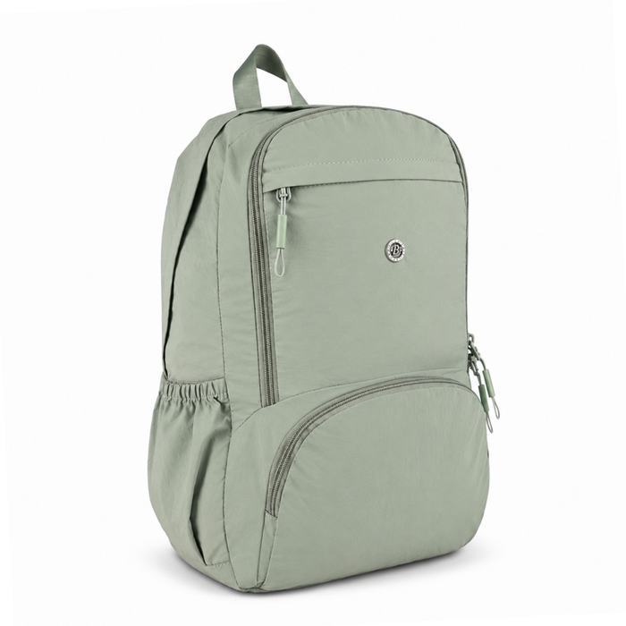 Foldable Backpack - Lightweight Travel Daypack in Avocado Green
