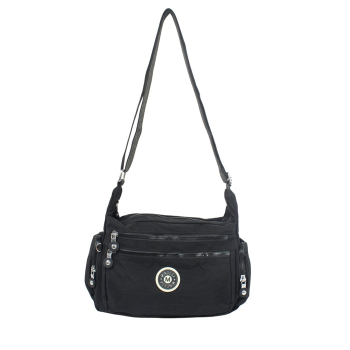 C-B 8704 Cross Body Bag-Black