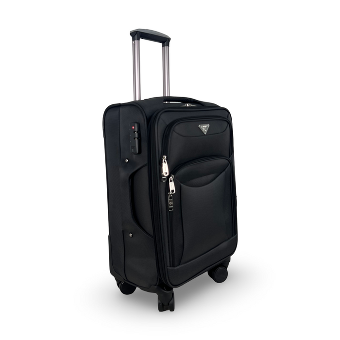 L-9140-4 pcs Luggage 20'24'28"32"-Black