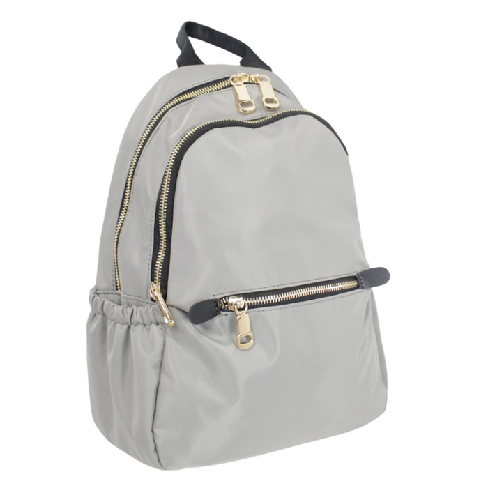 Mini Backpack Brown 12 Inch Small Travel Casual Daypack School Bag B2007