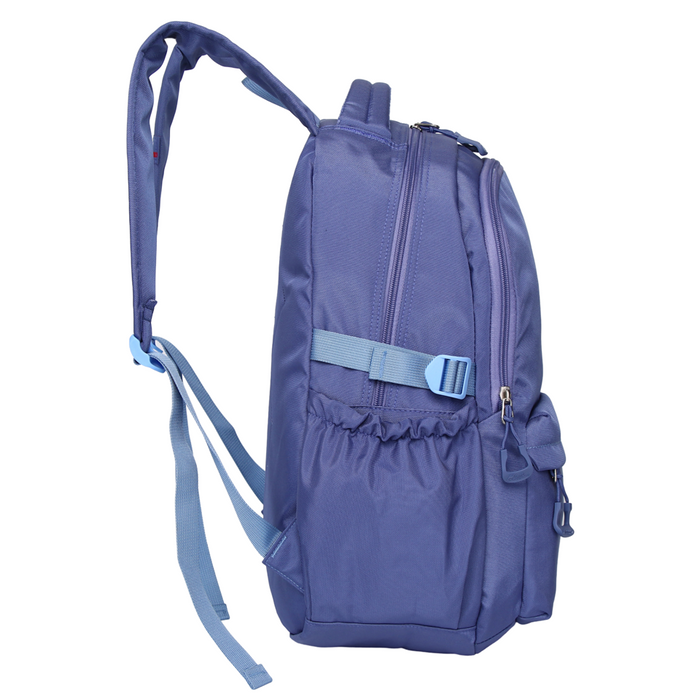 17 Inch Backpack Light Purple School Bookbag Commuter Travel Daypack BT705