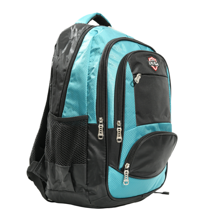 18 Inch Backpack Teal School Bookbag Casual Everyday Daypack 9928