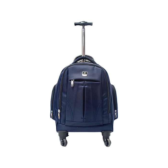 B-1901-18" Backpack With Wheel-Blue