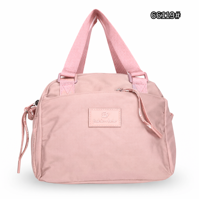 66119# Lightweight Nylon Crossbody Handbag Multi Pocket Shoulder Travel Bag