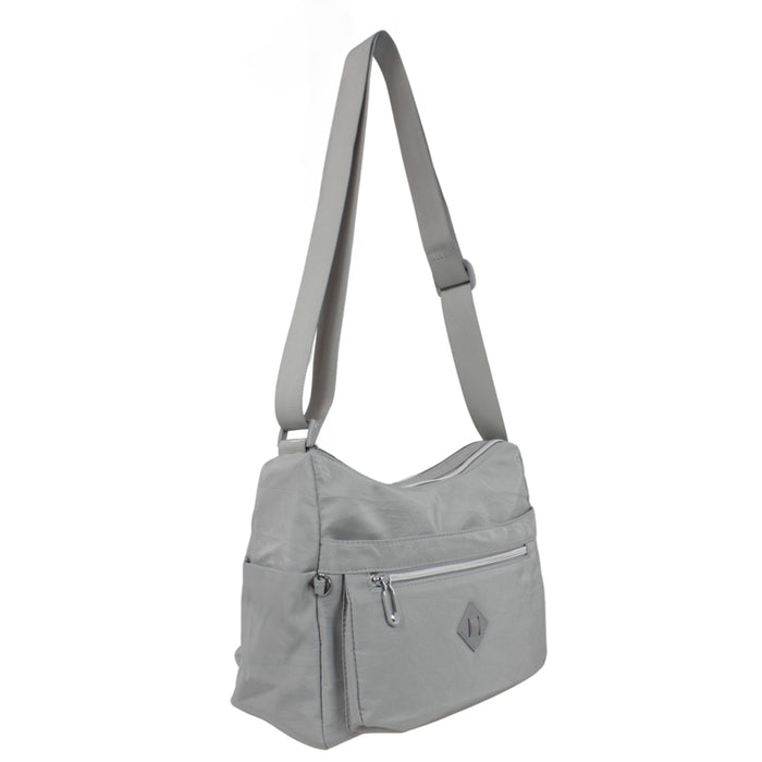 C-B 1513 Cross Body Bag-Grey