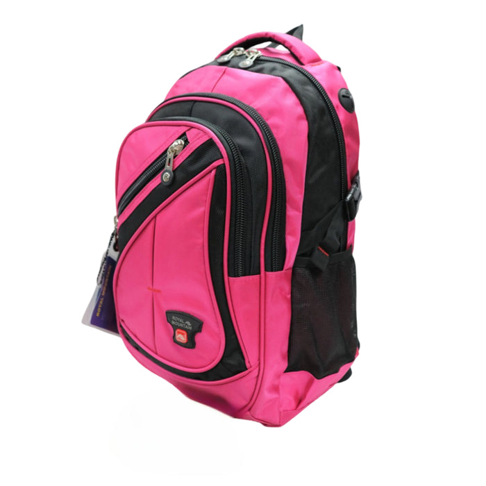 18 Inch Backpack Pink Lightweight School Bookbag Travel Daypack 7872