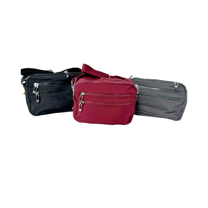 C-1308 Cross Body Bag-Maroon