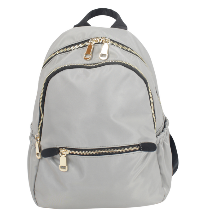 Mini Backpack Brown 12 Inch Small Travel Casual Daypack School Bag B2007