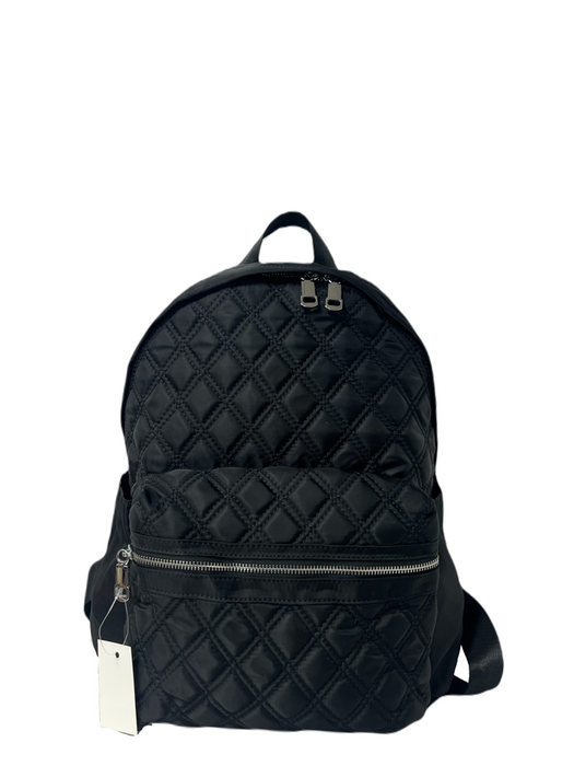 Bon Voyage USA Backpack Black School Travel Book Bag Lightweight Daypack