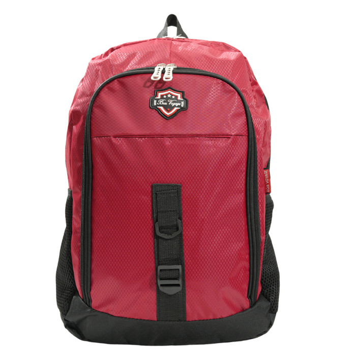 18 Inch Backpack Red School Travel Bookbag Casual Daypack AP01