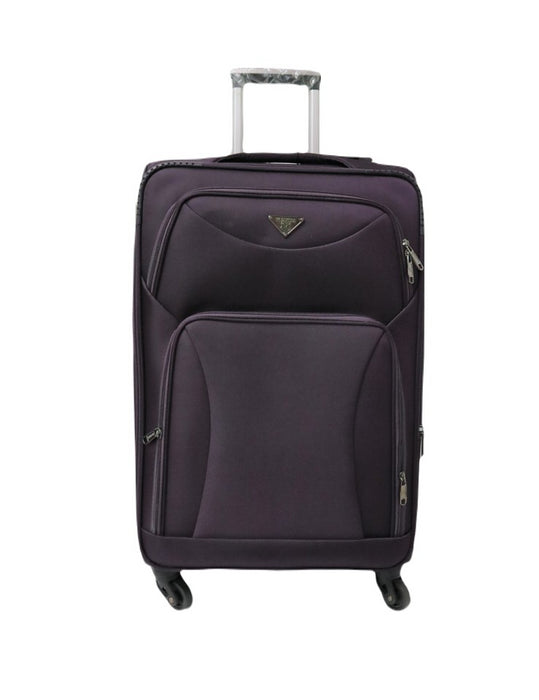 L-9128 4-pc Luggage (16" 20" 24" 28")-Dark Purple
