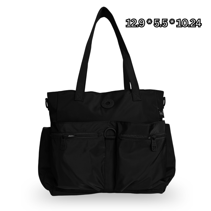 BoBo Handbag & Crossbody Bag with External Pockets – Everyday Multi-Compartment Shoulder Purse