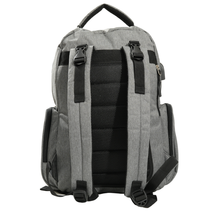 B-2626 Backpack 18"-Grey