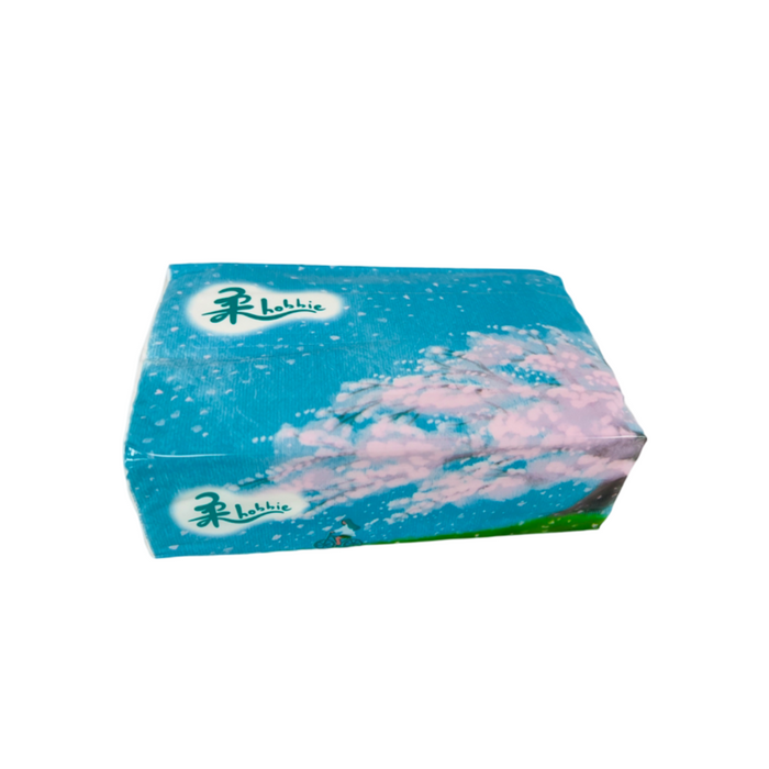 Tissue-H02-Hobbie Facial Tissue- 4 ply-100 Bags