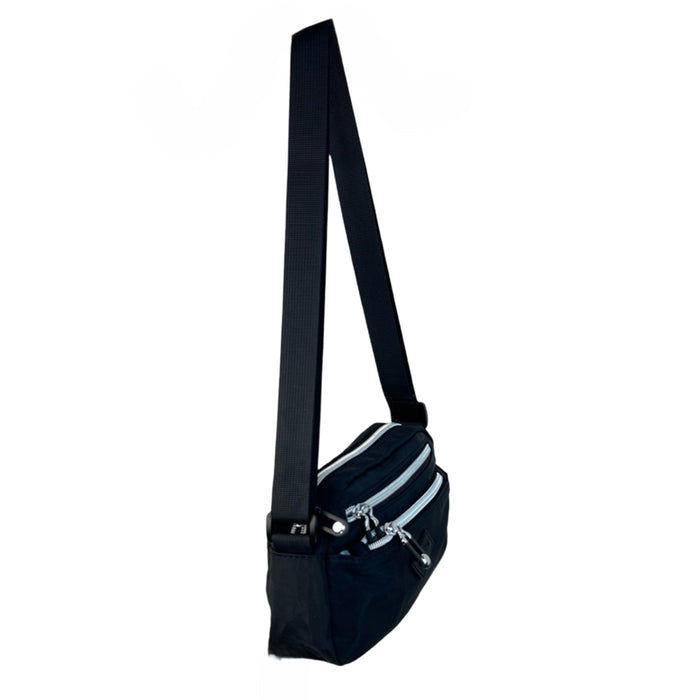 C-B 1528-1 Cross Body Bag-Black