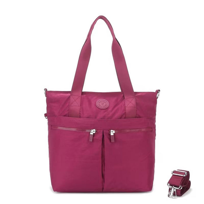 T-B 8508 Tote & Cross body 13"-Purple