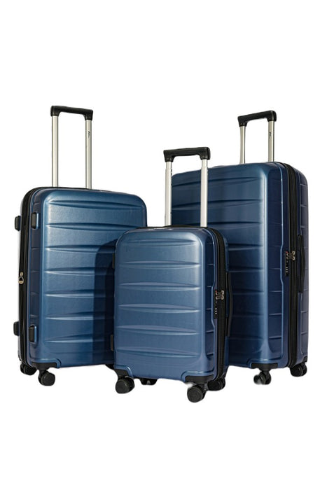 L-988-3-pc(20'26"30") PC Luggage-Blue(TSA Lock