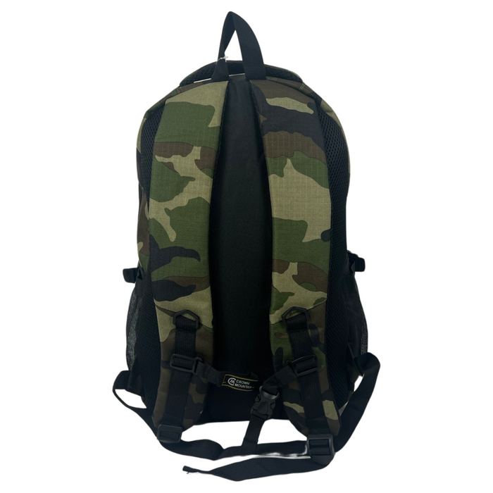 Camo Backpack Green 20 Inch Camouflage School Travel Bookbag Day Pack BY83531