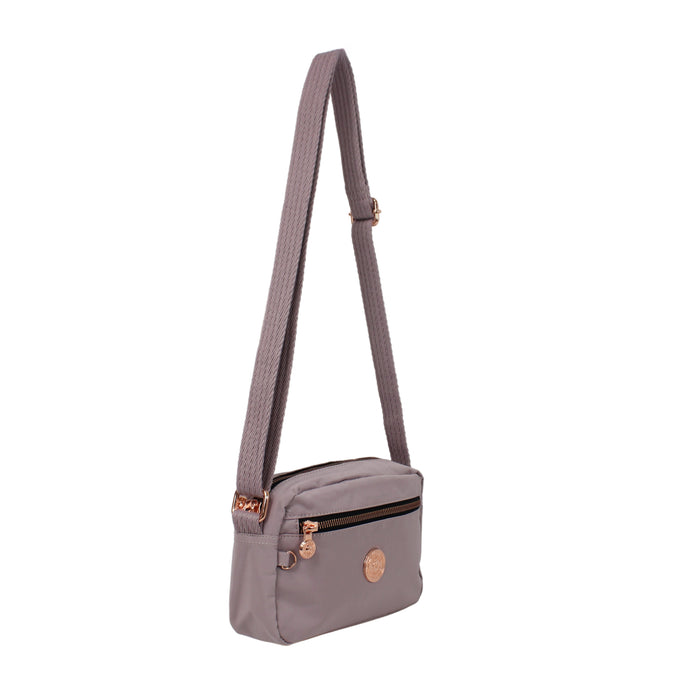 C-B 8716 Cross Body Bag-L/Purple