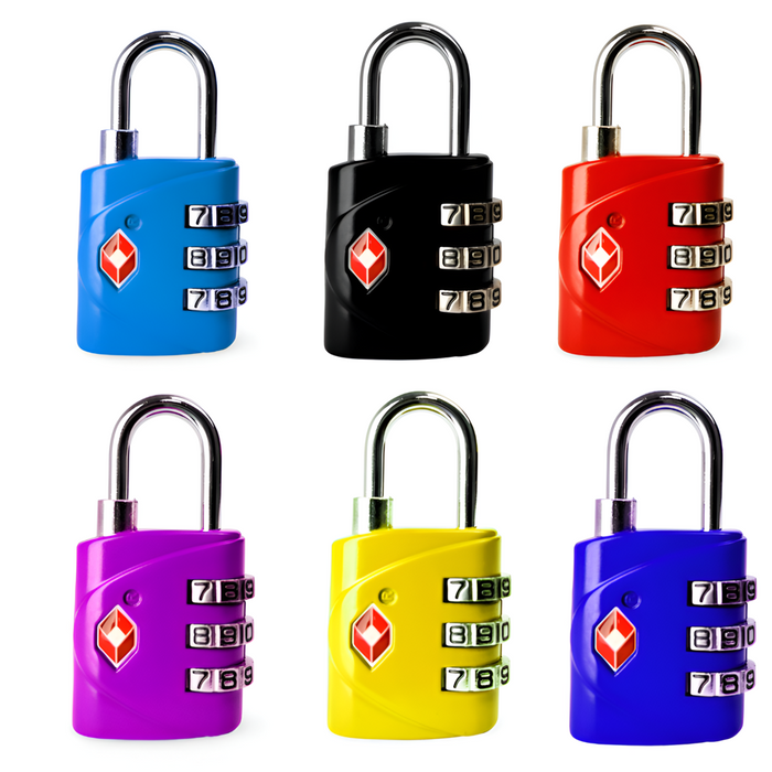 SKG 533 TSA 3-Dial Lock-Red