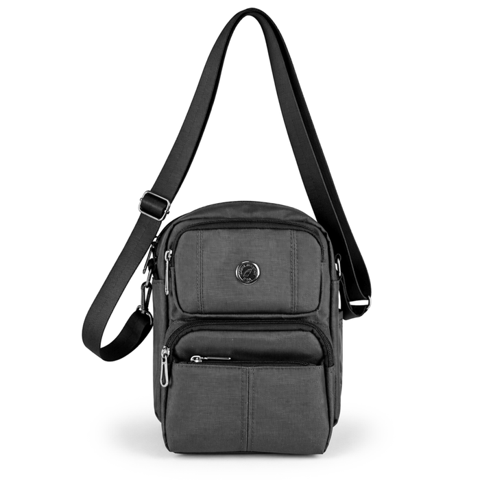 9" Crossbody Bag - Compact Travel Shoulder Purse