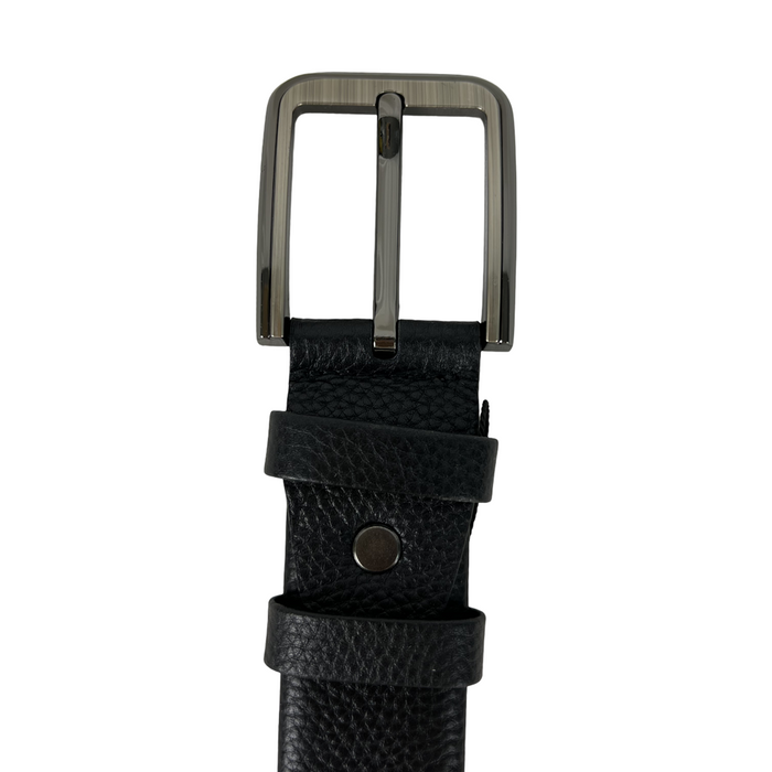 Belt Black Mens Womens Everyday Wardrobe Accessory Belt-B303