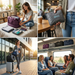 BoBo Foldable Duffel Weekender Bag – Lightweight Travel, Gym & Carry-On Tote