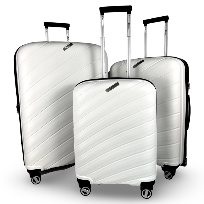 L-FY9308-20'24"28" PP Luggagge-White