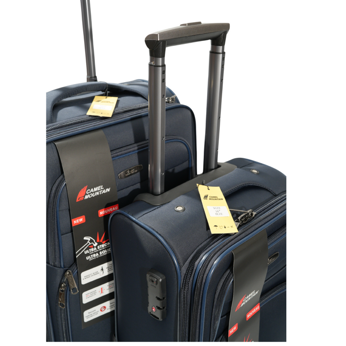 L-9122-2 pcs Luggage16"20"TSA Lock-Blue