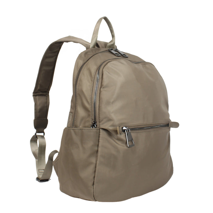 14.5 Inch Backpack Brown School Bookbag Commuter Travel Daypack B2006