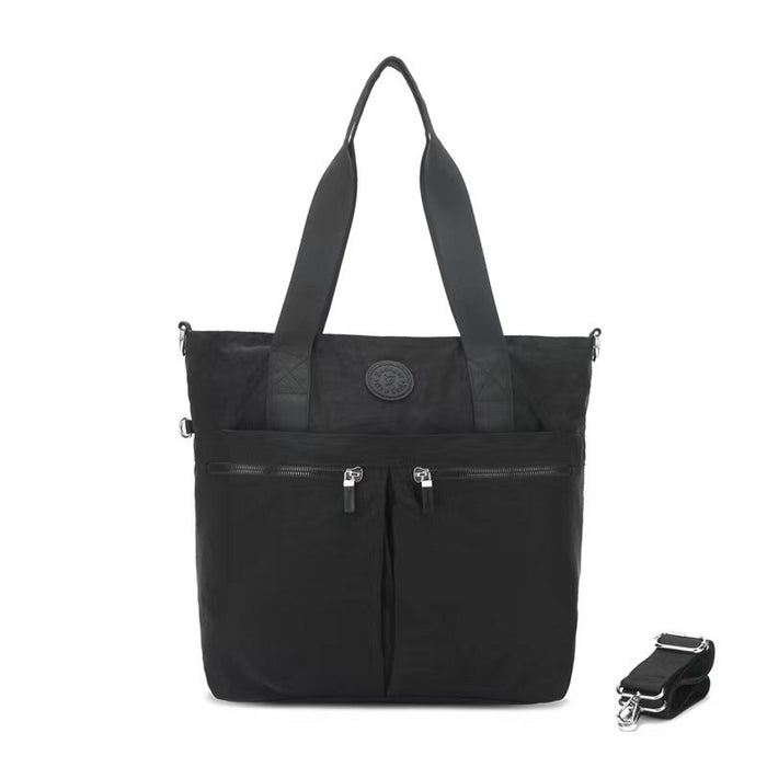 T-B 8508 Tote & Cross body 13"-Black