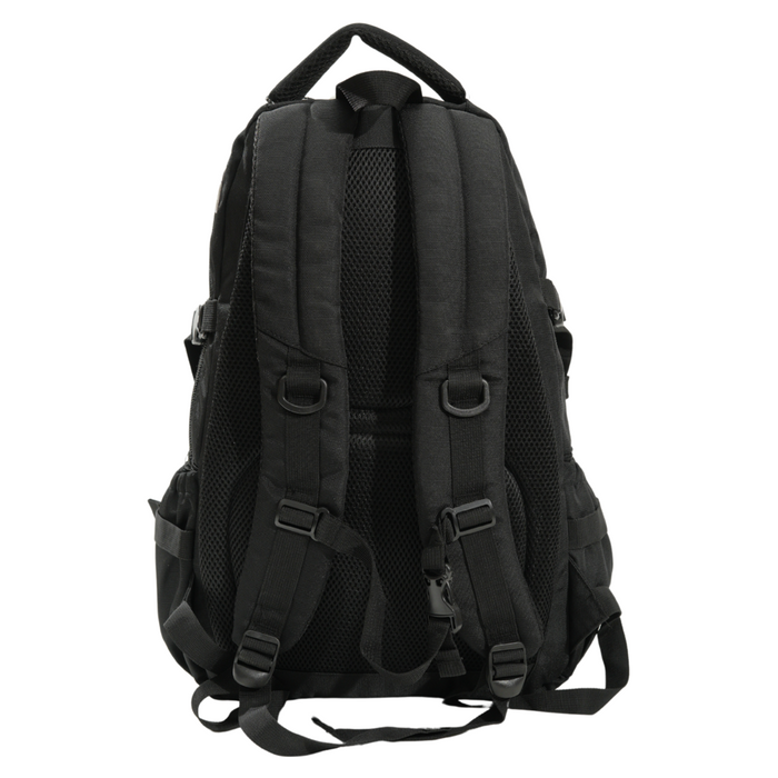 19 Inch Backpack Black Large School Bookbag Travel Day Pack 5901