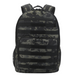 Camouflage Bookbag Day Bag - Black Camou