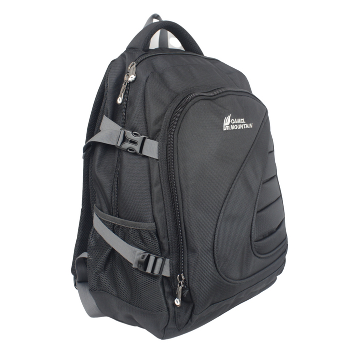 19 Inch Backpack Black School Bookbag Everyday Casual Day Bag BT2013