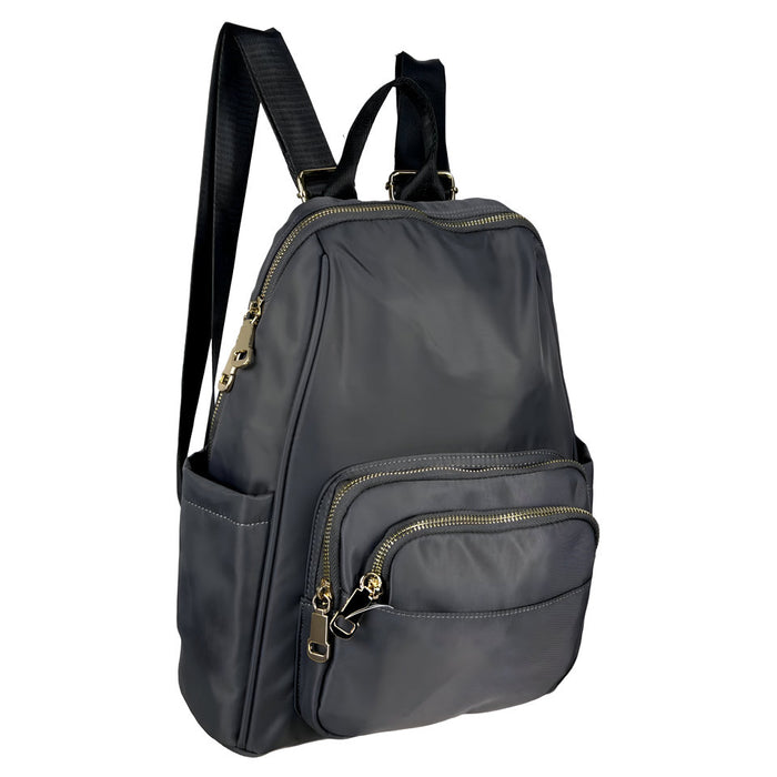 Grey 12 Inch Small Backpack Casual Daypack School Travel Bookbag B16063