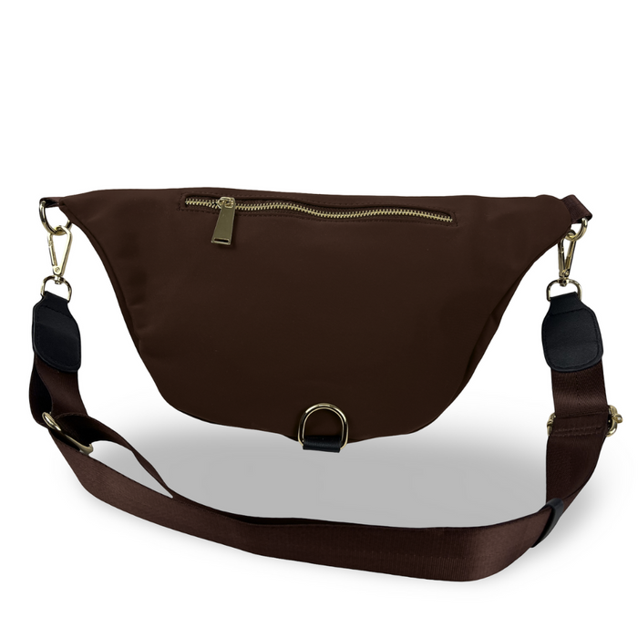 Waist-B 17061 Waist Bag-Brown