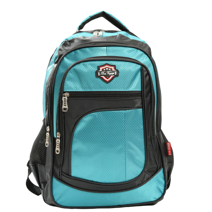 18 Inch Backpack Green School Travel Bookbag Commuter Day Bag 9927