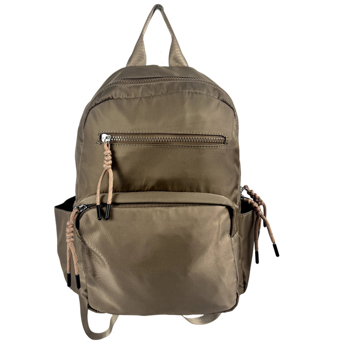 14 Inch Backpack Brown School Travel Bookbag Commuter Day Pack B2002