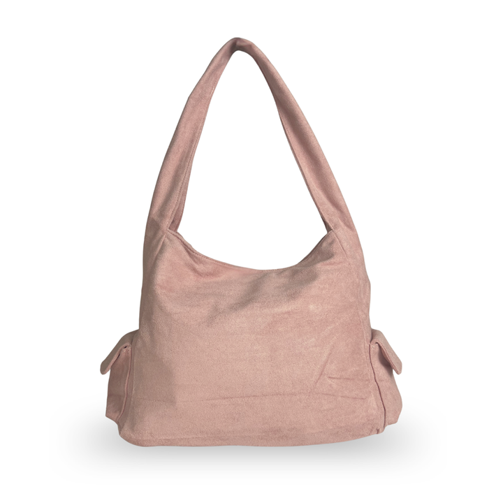 Piece Suede Handbag & Crossbody Bag Set