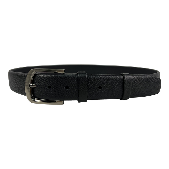 Belt-B304 Leather-Black