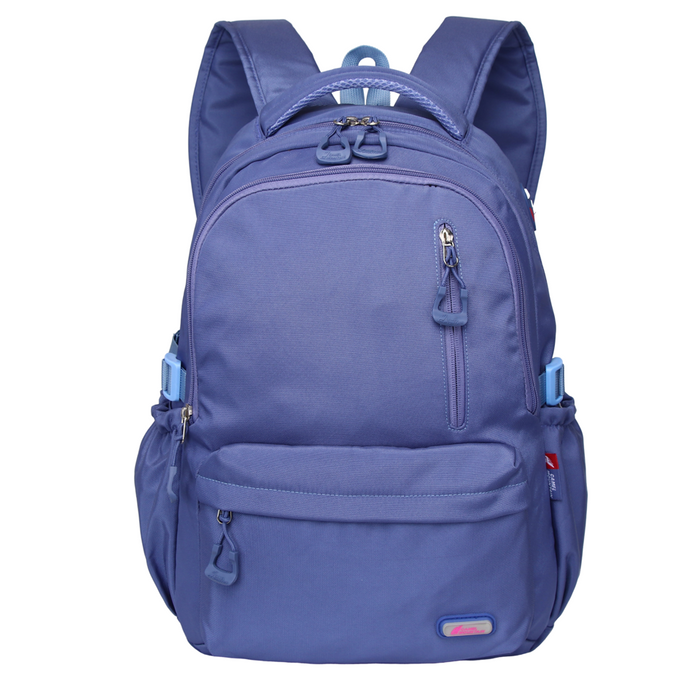 17 Inch Backpack Light Purple School Bookbag Commuter Travel Daypack BT705