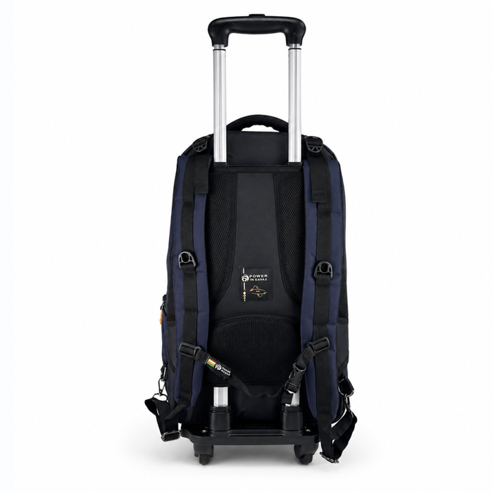 Rolling Backpack 18" Wheeled School Travel Trolley Bookbag 1921-2pcs set