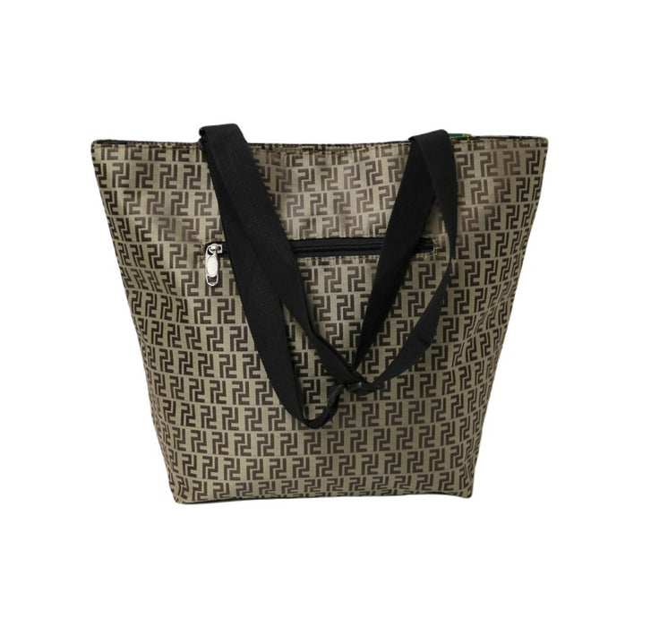 T-09005-F Tote Bag-Khaki