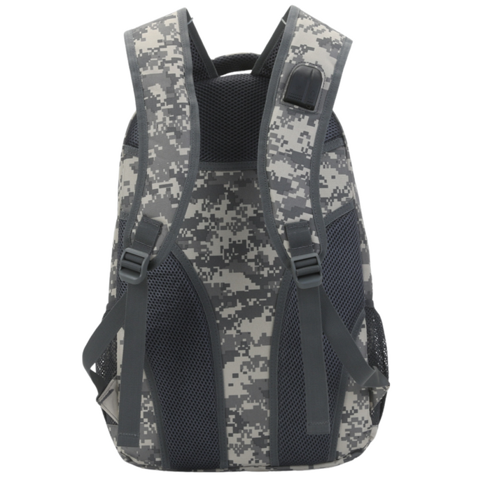 B-36836-3 Backpack 20"-Grey Camou